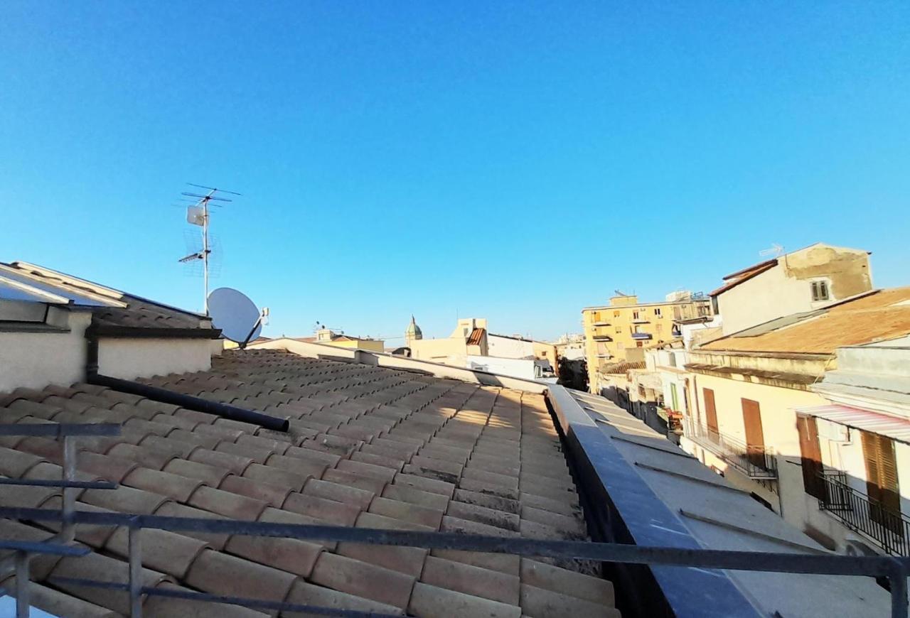 Terrace With View Attic In Old Town Ballarhome 팔레르모 외부 사진